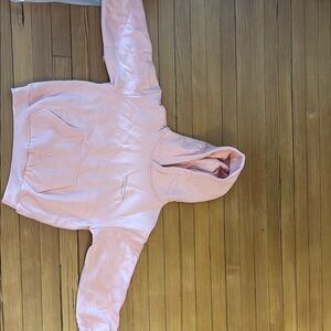 Pink Hoodie with Front Pocket